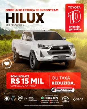 SRX Plus AT 2025 - Super oferta!
SRX Plus AT 2025 - Super oferta!